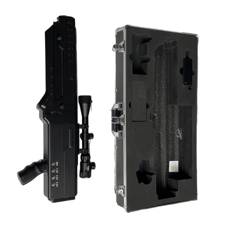  泰顺手持便携式枪型低空防御反制四通道A型